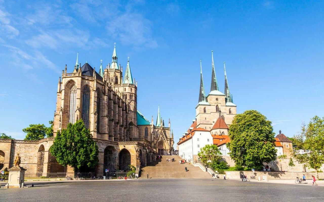 Gaestehaus Remde Erfurt Esterno foto